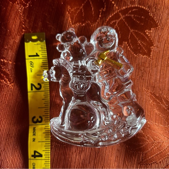 Marquis by Waterford Crystal Santa Claus is coming to town elves making the toys - Picture 6 of 11